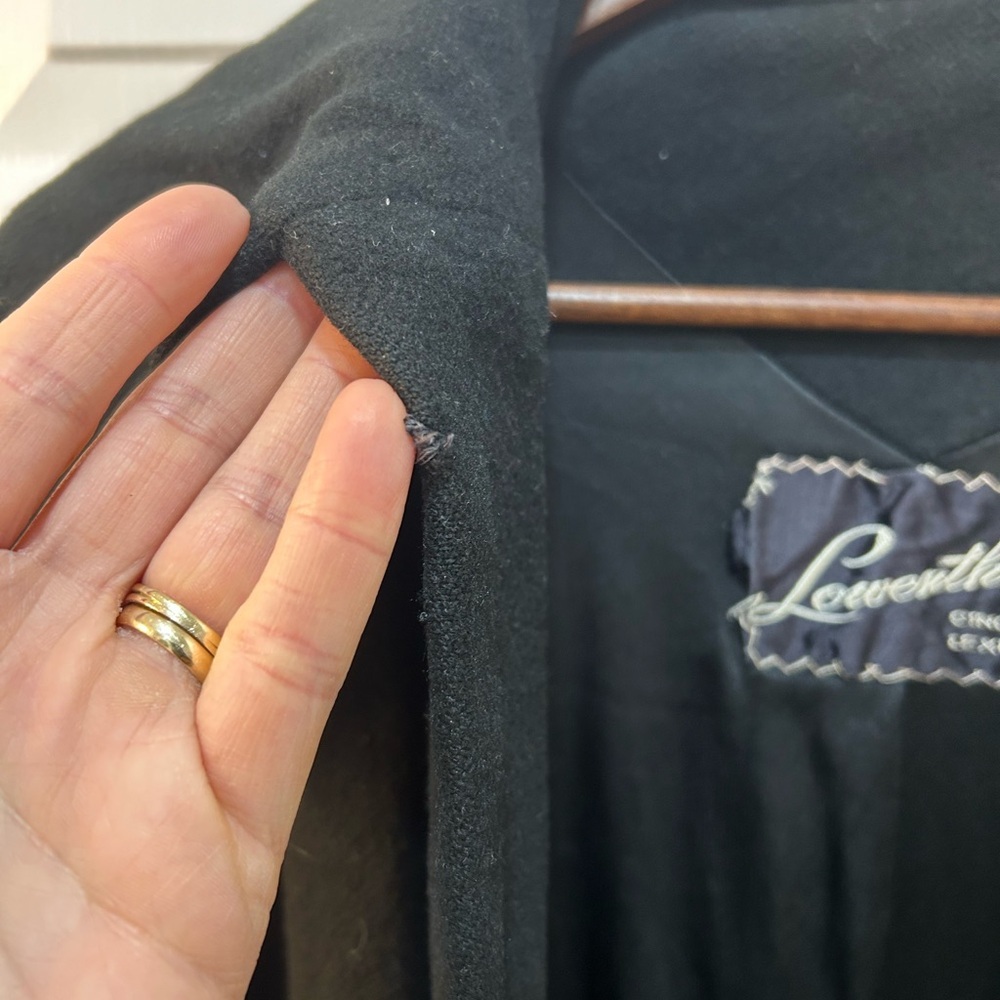 Bernhard Altmann Mongolito 100% Imported Cashmere Hand Crafted Coat Sz L Luxury - Picture 9 of 9